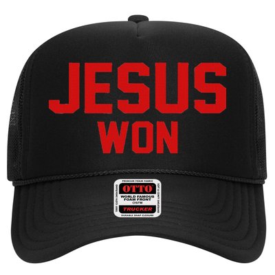 Jesus Won Hat