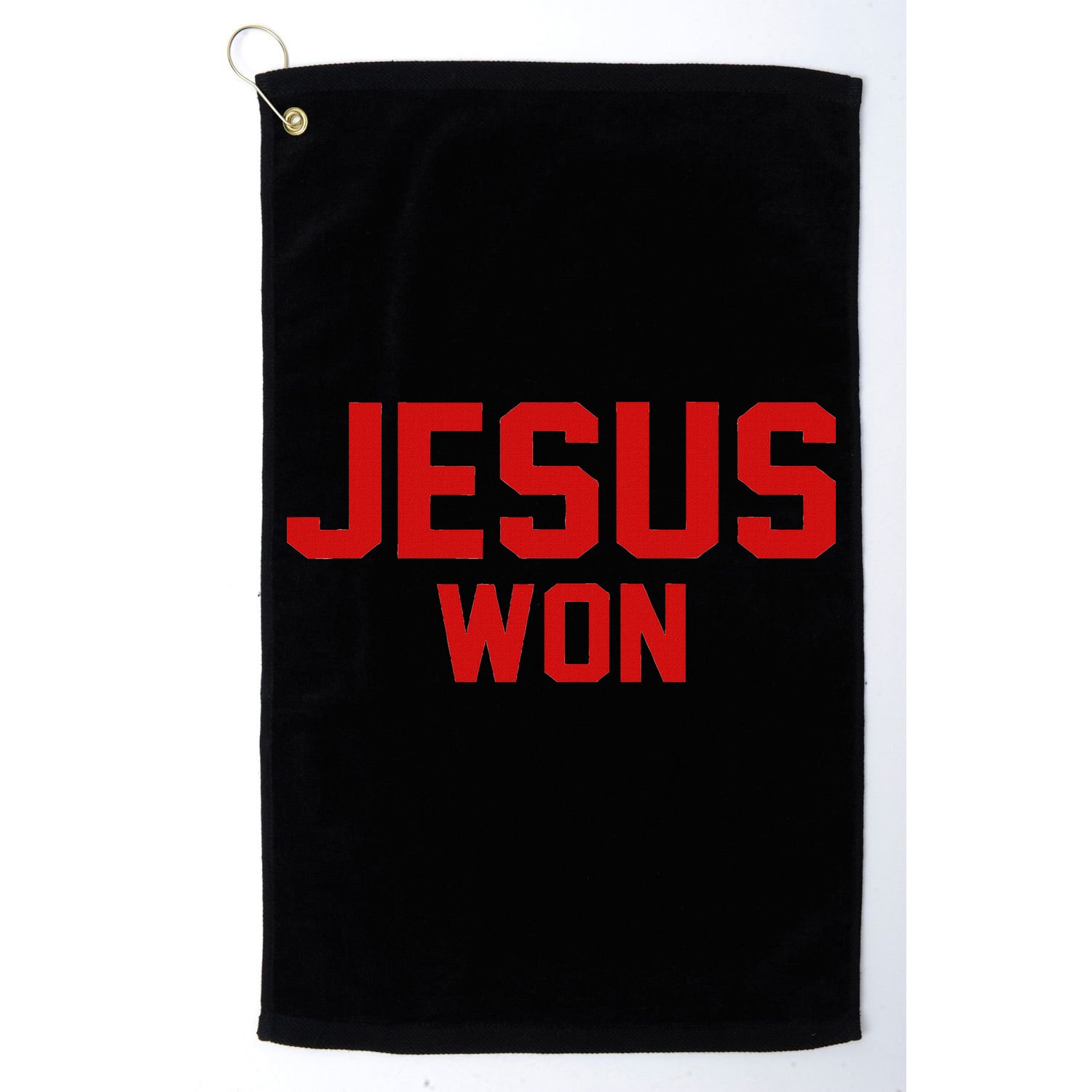 Jesus Won Golf Towel