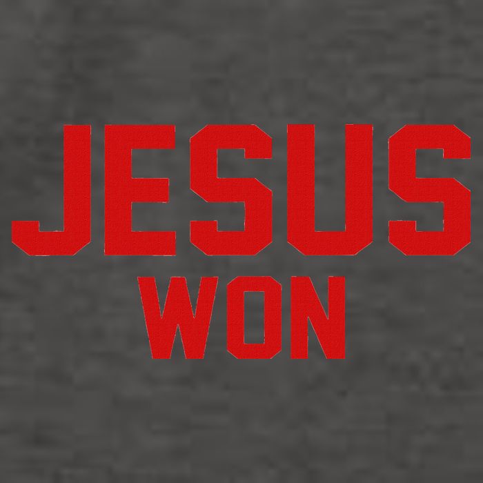 Jesus Won Vector Backpack