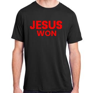 Jesus Won Adult ChromaSoft Performance T-Shirt