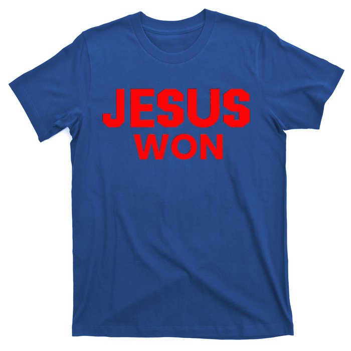 Jesus Won T-Shirt