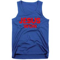 Jesus Won Tank Top