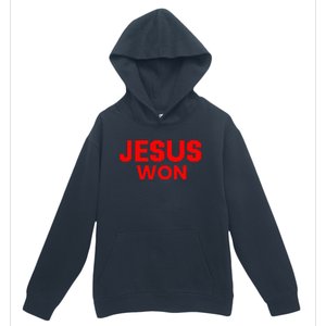 Jesus Won Urban Pullover Hoodie