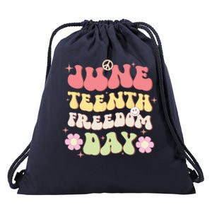 Juneteenth Women Juneteenth African American Drawstring Bag