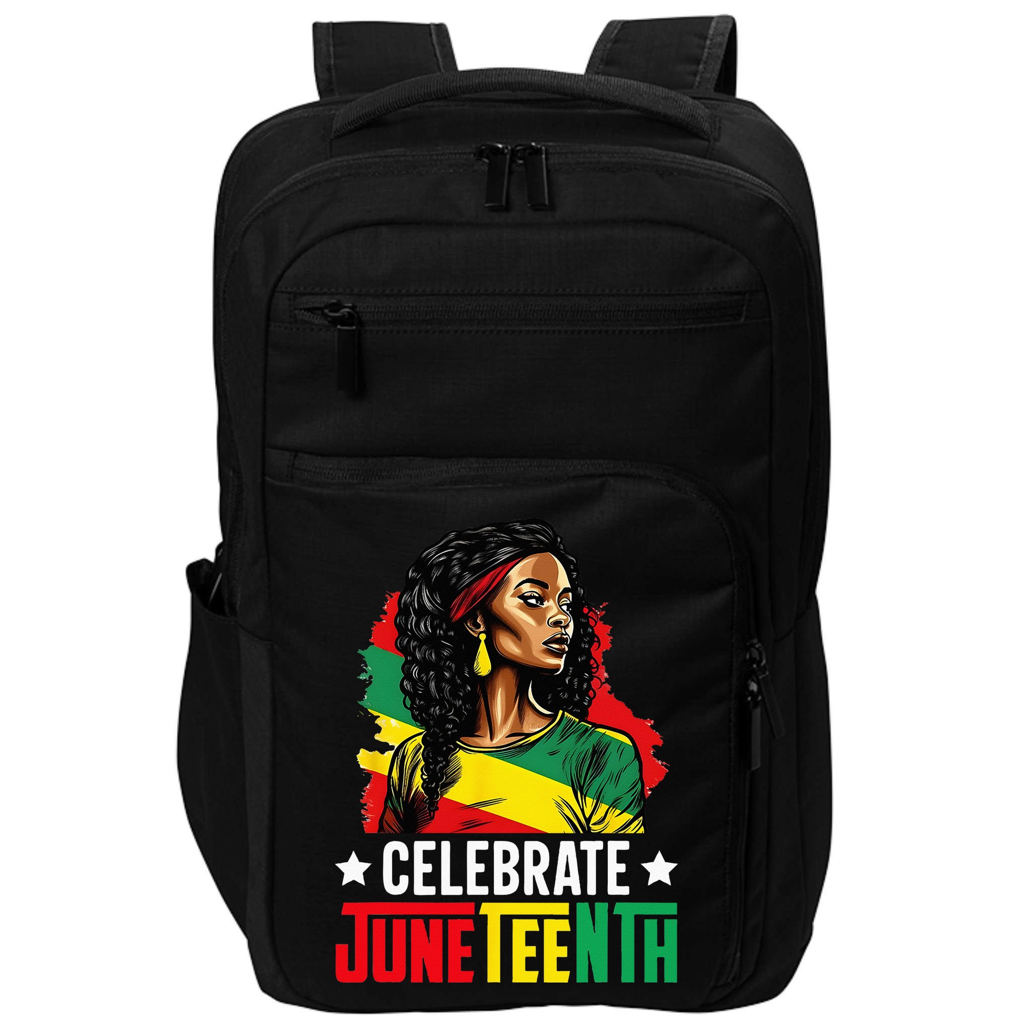 Juneteenth Women Juneteenth African American Impact Tech Backpack