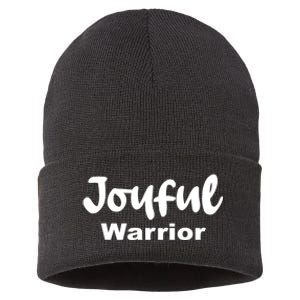 Joyful Warrior Sustainable Knit Beanie