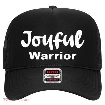 Joyful Warrior High Crown Mesh Back Trucker Hat