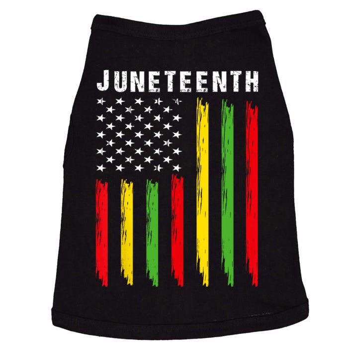 Juneteenth Women Juneteenth African American Doggie Tank