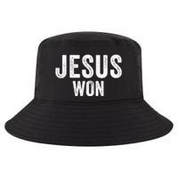 Jesus Won Cool Comfort Performance Bucket Hat