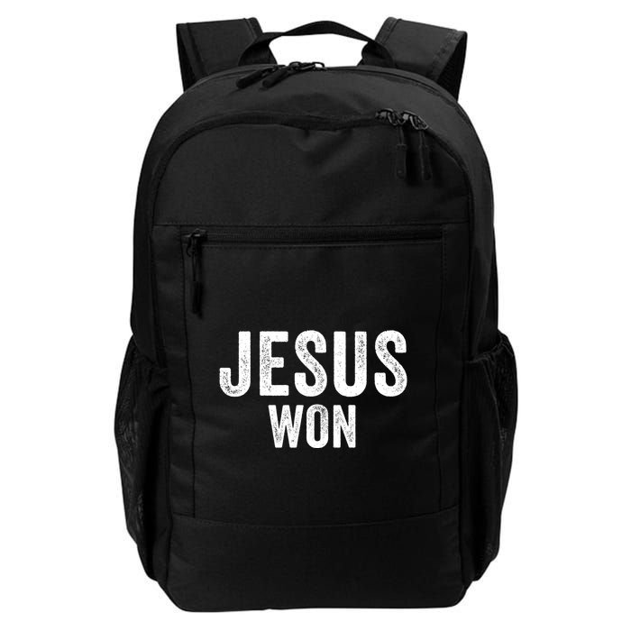 Jesus Won Backpack