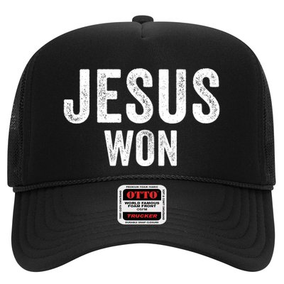Jesus Won Hat