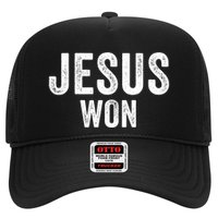 Jesus Won Hat