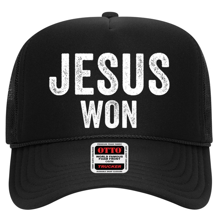 Jesus Won Hat