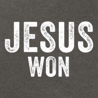 Jesus Won Cotton Canvas Backpack