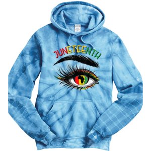 Juneteenth Women Juneteenth Shirts African American Tie Dye Hoodie