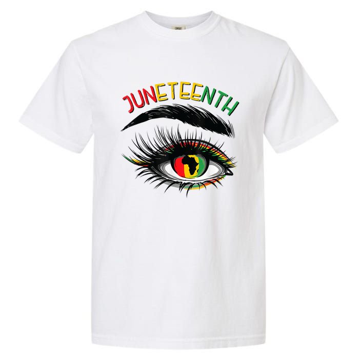 Juneteenth Women Juneteenth Shirts African American Garment-Dyed Heavyweight T-Shirt