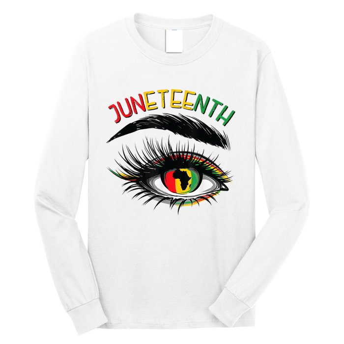 Juneteenth Women Juneteenth Shirts African American Long Sleeve Shirt