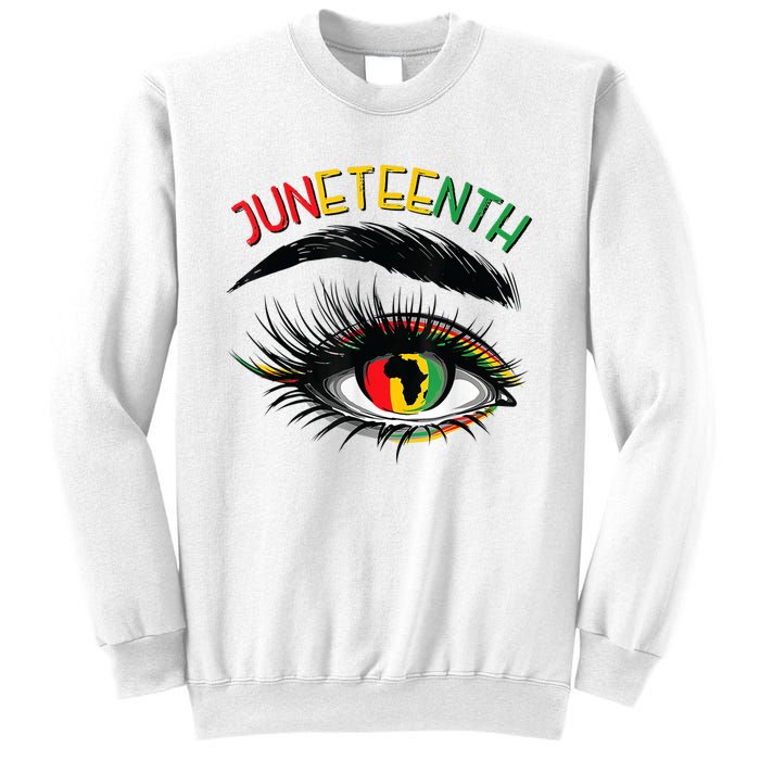 Juneteenth Women Juneteenth Shirts African American Sweatshirt