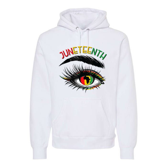 Juneteenth Women Juneteenth Shirts African American Premium Hoodie