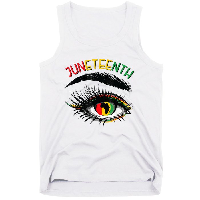 Juneteenth Women Juneteenth Shirts African American Tank Top