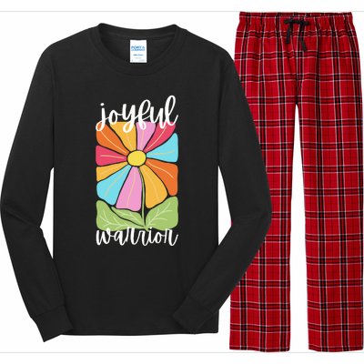 Joyful Warrior Long Sleeve Pajama Set