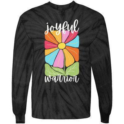 Joyful Warrior Tie-Dye Long Sleeve Shirt