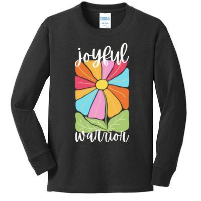 Joyful Warrior Kids Long Sleeve Shirt