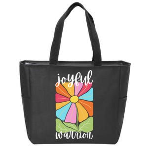 Joyful Warrior Zip Tote Bag