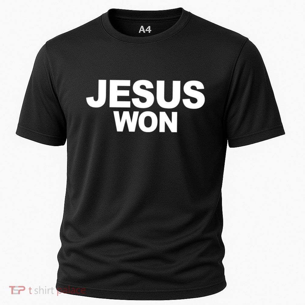 Jesus Won Performance Shirt
