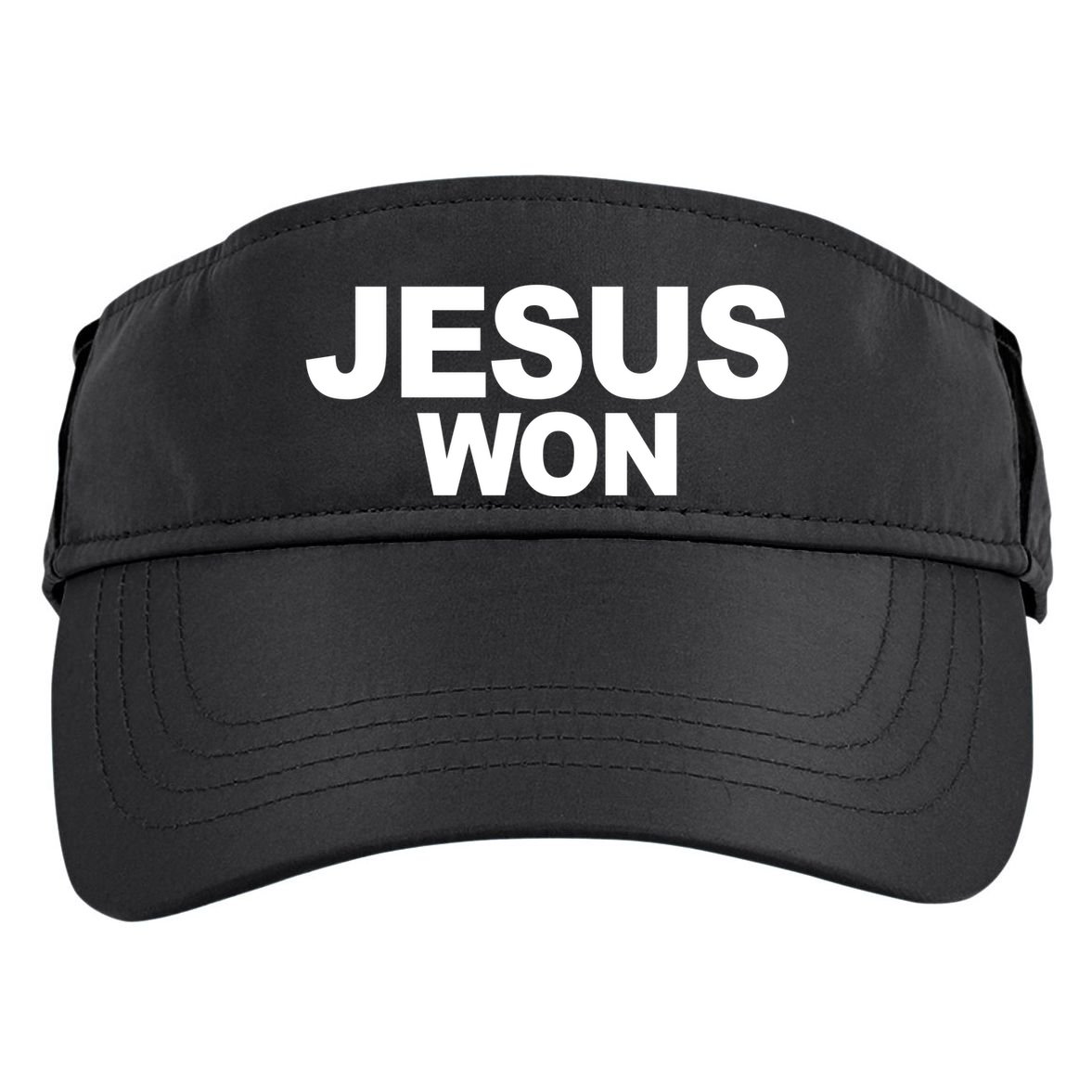 Jesus Won Adult Drive Performance Visor