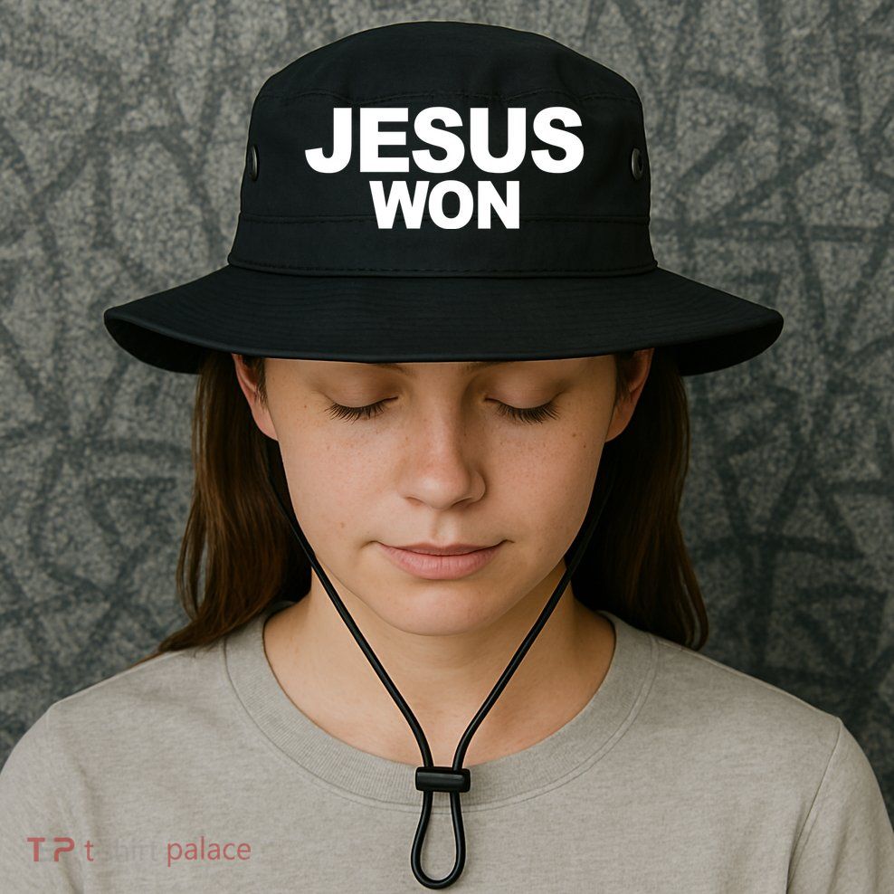 Jesus Won Bucket Hat