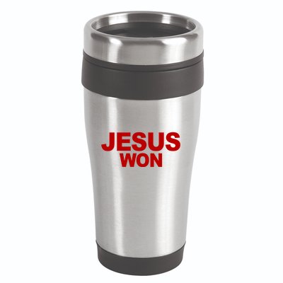 Jesus Won 16oz Travel Tumbler