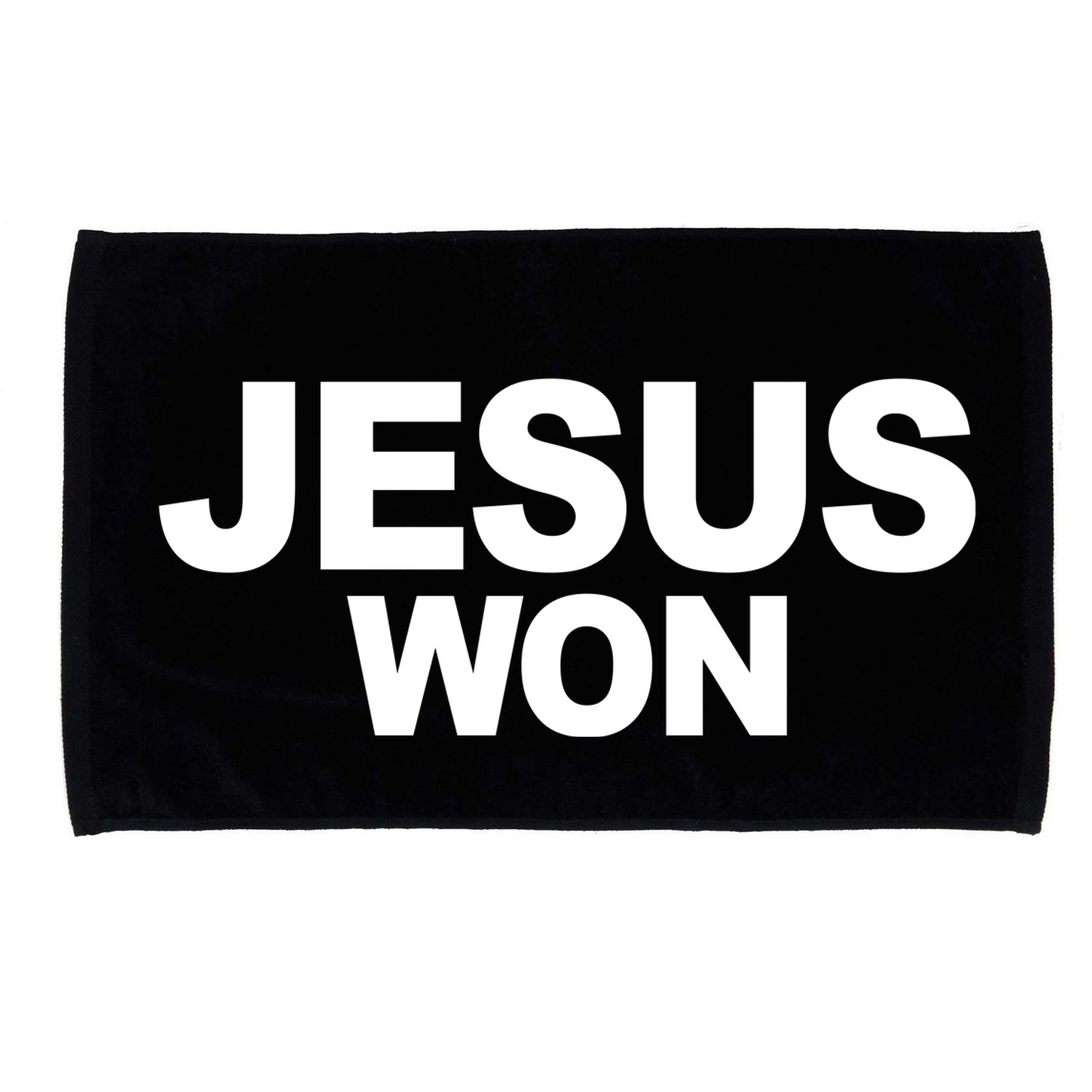 Jesus Won Microfiber Hand Towel
