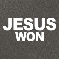 Jesus Won Cotton Canvas Backpack