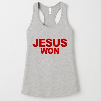 Jesus Won Womens Tank Top