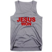 Jesus Won Tank Top