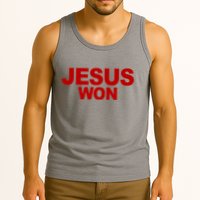 Jesus Won Tank Top