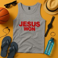 Jesus Won Tank Top
