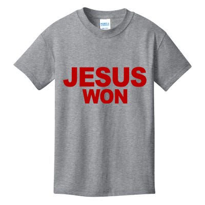 Jesus Won Kids T-Shirt