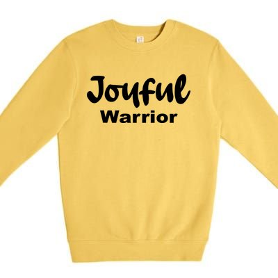 Joyful Warrior Premium Crewneck Sweatshirt