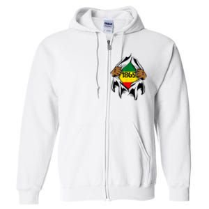 Juneteenth Women Juneteenth Shirts African American Full Zip Hoodie