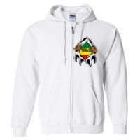 Juneteenth Women Juneteenth Shirts African American Full Zip Hoodie