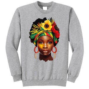 Juneteenth Women Juneteenth Shirts African American Tall Sweatshirt