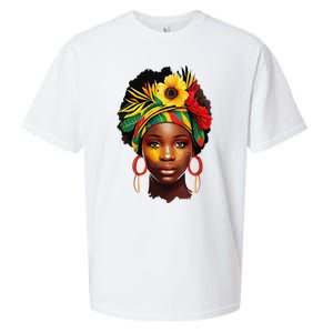 Juneteenth Women Juneteenth Shirts African American Sueded Cloud Jersey T-Shirt