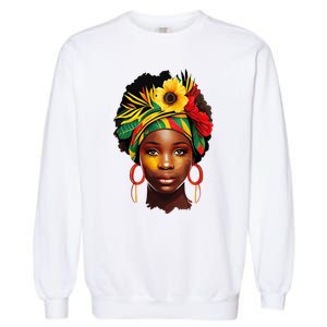 Juneteenth Women Juneteenth Shirts African American Garment-Dyed Sweatshirt