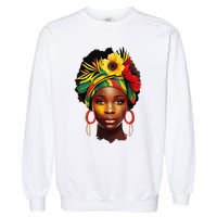 Juneteenth Women Juneteenth Shirts African American Garment-Dyed Sweatshirt