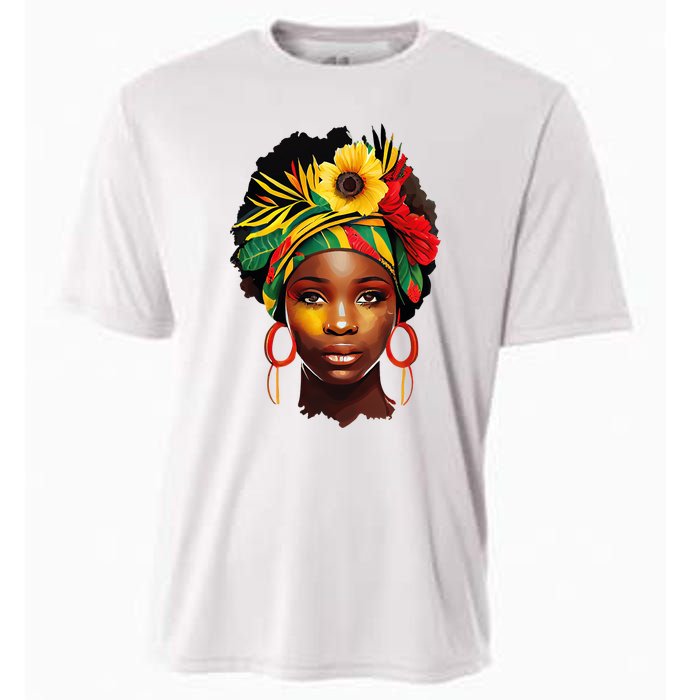 Juneteenth Women Juneteenth Shirts African American Cooling Performance Crew T-Shirt