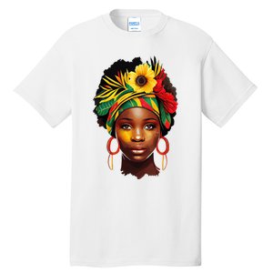 Juneteenth Women Juneteenth Shirts African American Tall T-Shirt