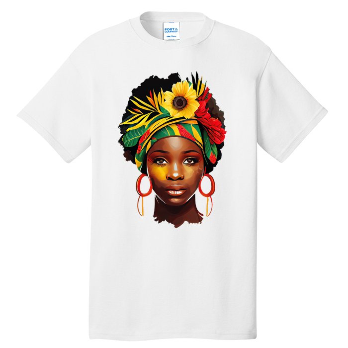 Juneteenth Women Juneteenth Shirts African American Tall T-Shirt