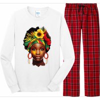 Juneteenth Women Juneteenth Shirts African American Long Sleeve Pajama Set